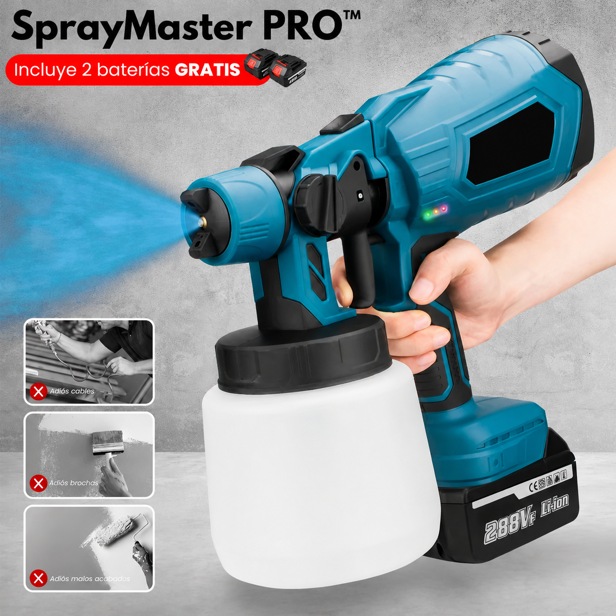 Spray Master PRO - Acabado profesional en tus manos ✋