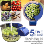 Pelador automático de frutas y verduras